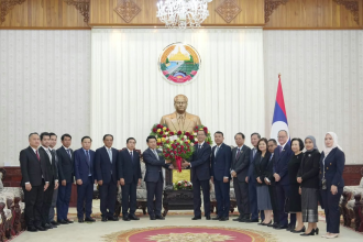 ASEAN Ambassadors Congratulate Saleumxay Kommasith on Appointment as Lao Prime Minister
